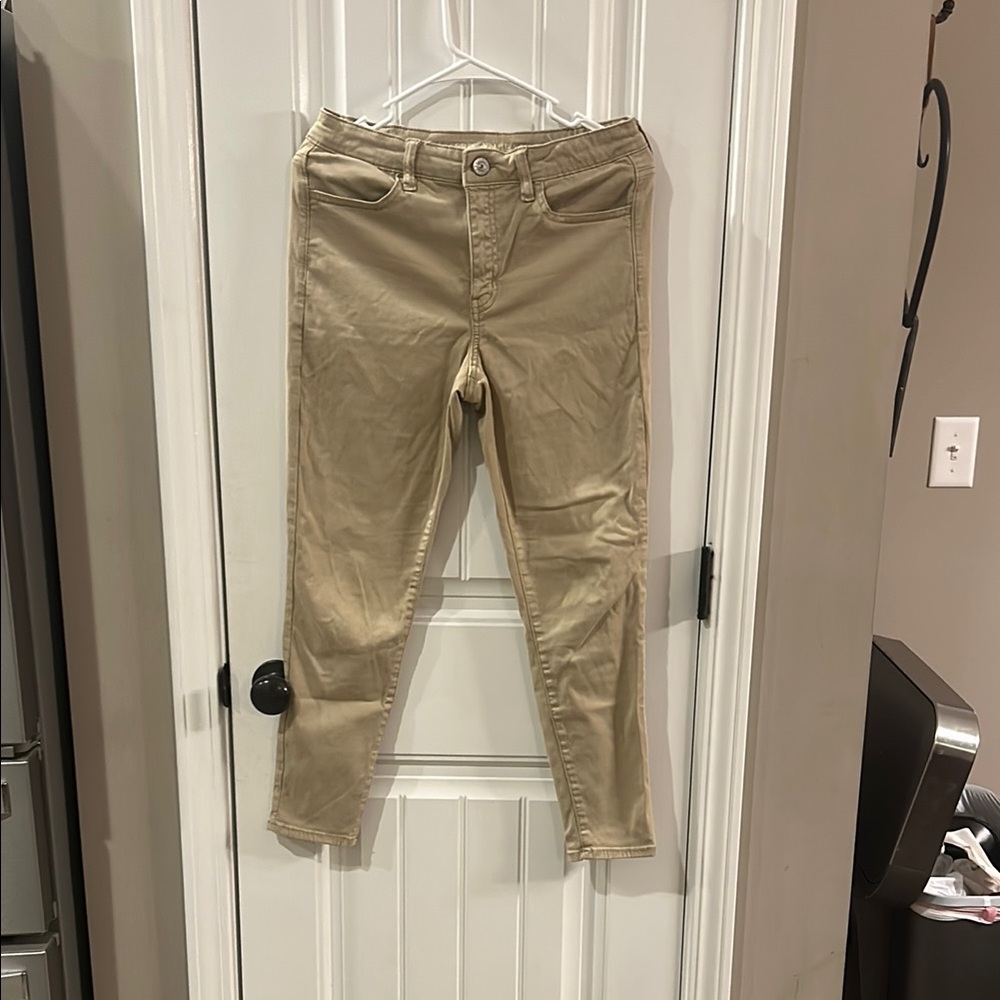 Tan Skinny Jeans